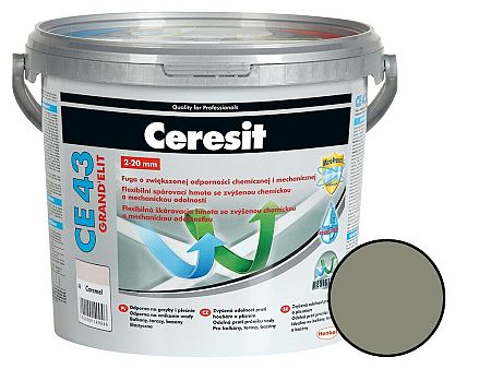 Škárovacia hmota Ceresit CE 43 antracite 5 kg CG2WA CE43513