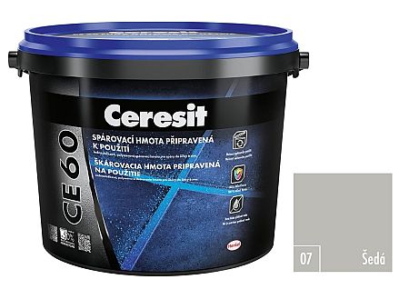 Škárovacia hmota Ceresit CE 60 sivá 2 kg CE60207