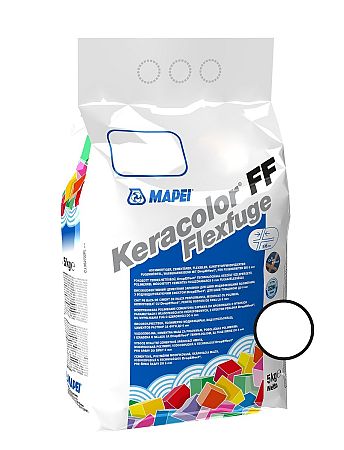 Škárovacia hmota Mapei Keracolor FF biela 5 kg CG2WA KERACOL5100