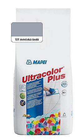 Škárovacia hmota Mapei Ultracolor Plus Arktická šedá 2 kg CG2WA MAPU2127