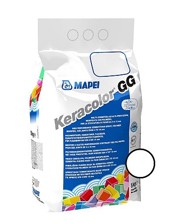 Spárovací hmota Mapei bílá 5 kg KERACOLG5100