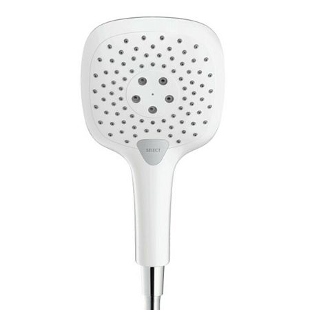 Sprchová hlavica Hansgrohe Raindance Select E biela/chróm 26550400