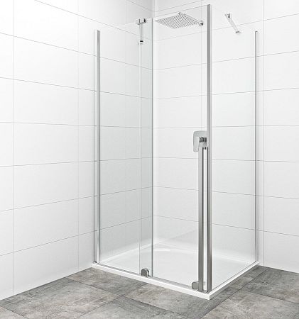 Sprchový kút obdélník 110x80 cm SAT Walk-In Xmotion SATBWIXM110STE80