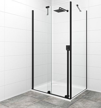 Sprchový kút obdélník 110x80 cm SAT Walk-In Xmotion SATBWIXM110STE80C