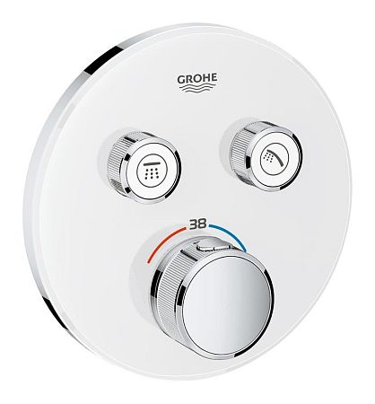 Termostat Grohe Smart Control s termostatickou baterií Moon White, Yang White 29151LS0